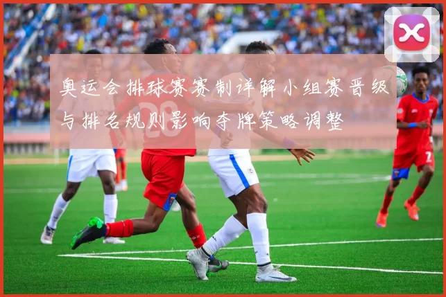 奥运会排球赛赛制详解小组赛晋级与排名规则影响夺牌策略调整