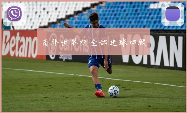 南非世界杯全部进球回顾