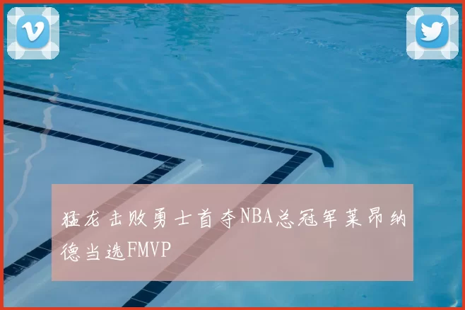 猛龙击败勇士首夺NBA总冠军莱昂纳德当选FMVP